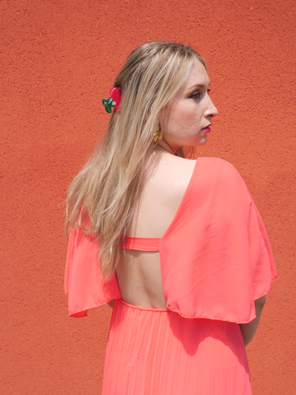 Cerises - Pince à cheveux fantaisie — Format M