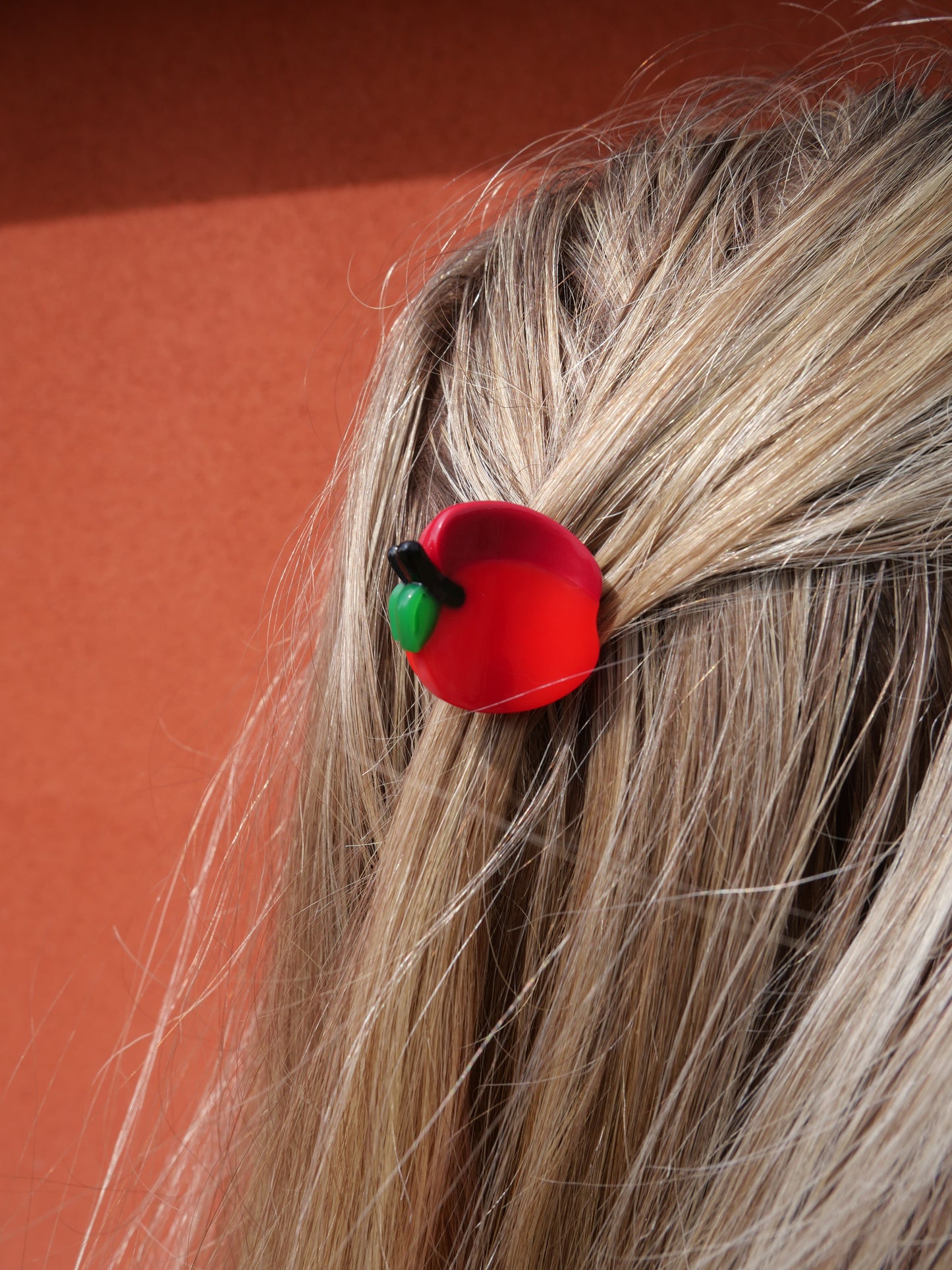 Les petites pommes - Pinces à cheveux fantaisie — Format XS