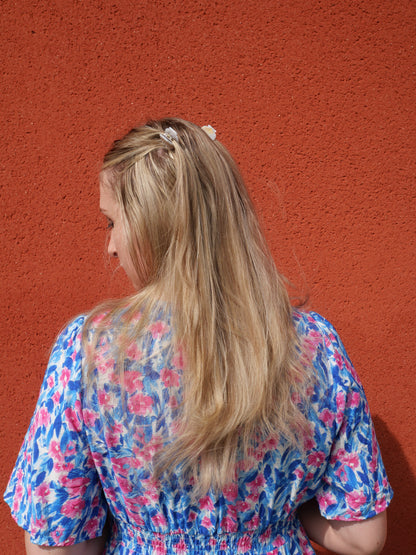 Les petites coquilles St Jacques - Blanc - Pinces à cheveux fantaisie — Format XS