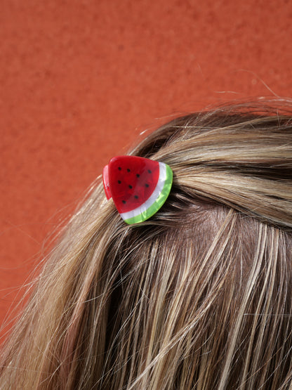 Les petites pastèques - Pinces à cheveux fantaisie — Format XS