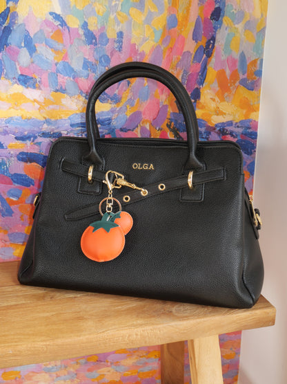 Bijou de sac Orange — Orange & vert