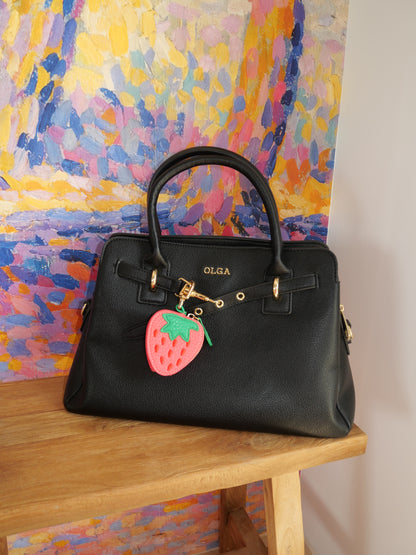 Bijou de sac Fraise — Mini porte-monnaie