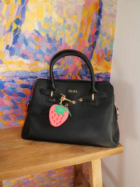 Bijou de sac Fraise — Mini porte-monnaie