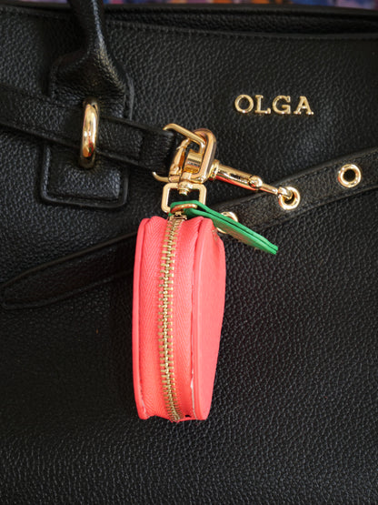 Bijou de sac Fraise — Mini porte-monnaie