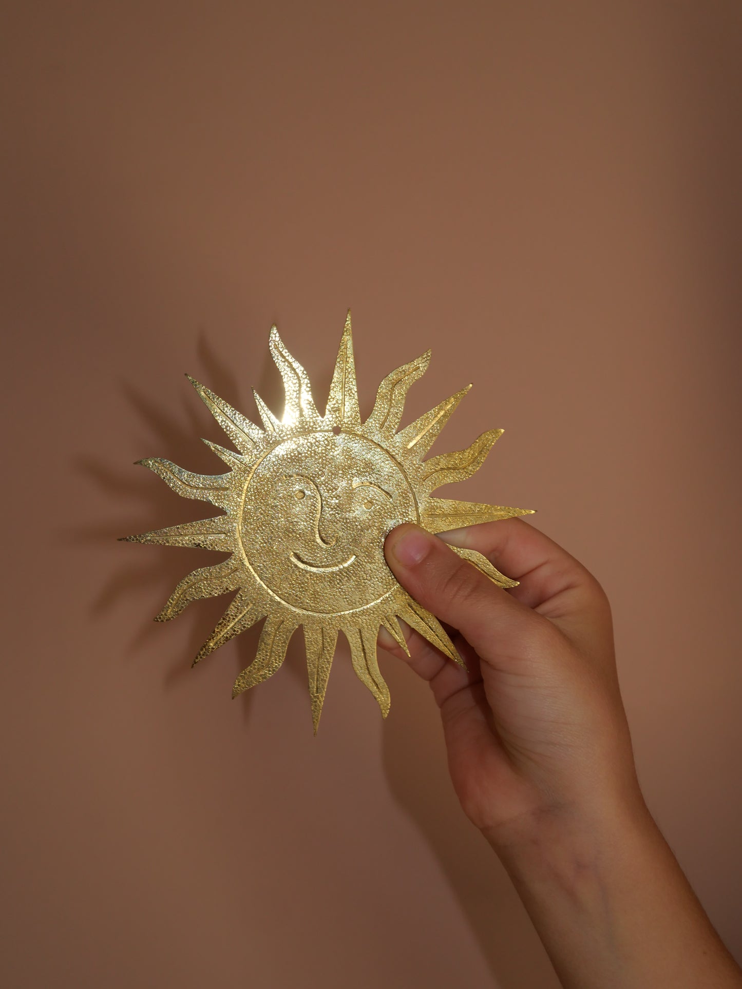 Soleil mystique en laiton