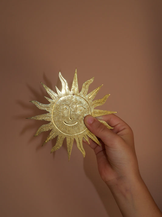 Soleil mystique en laiton